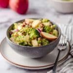 Vegan Apple Broccoli Salad Recipe