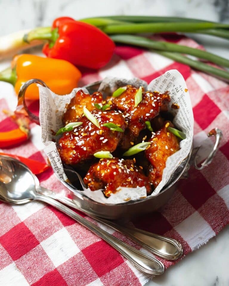 Spicy Korean Boneless Wings Recipe