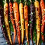 Glazed Roast Carrots with Balsamic, Rosemary, and Brown Sugar Recipe