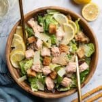 Salmon Caesar Salad Recipe