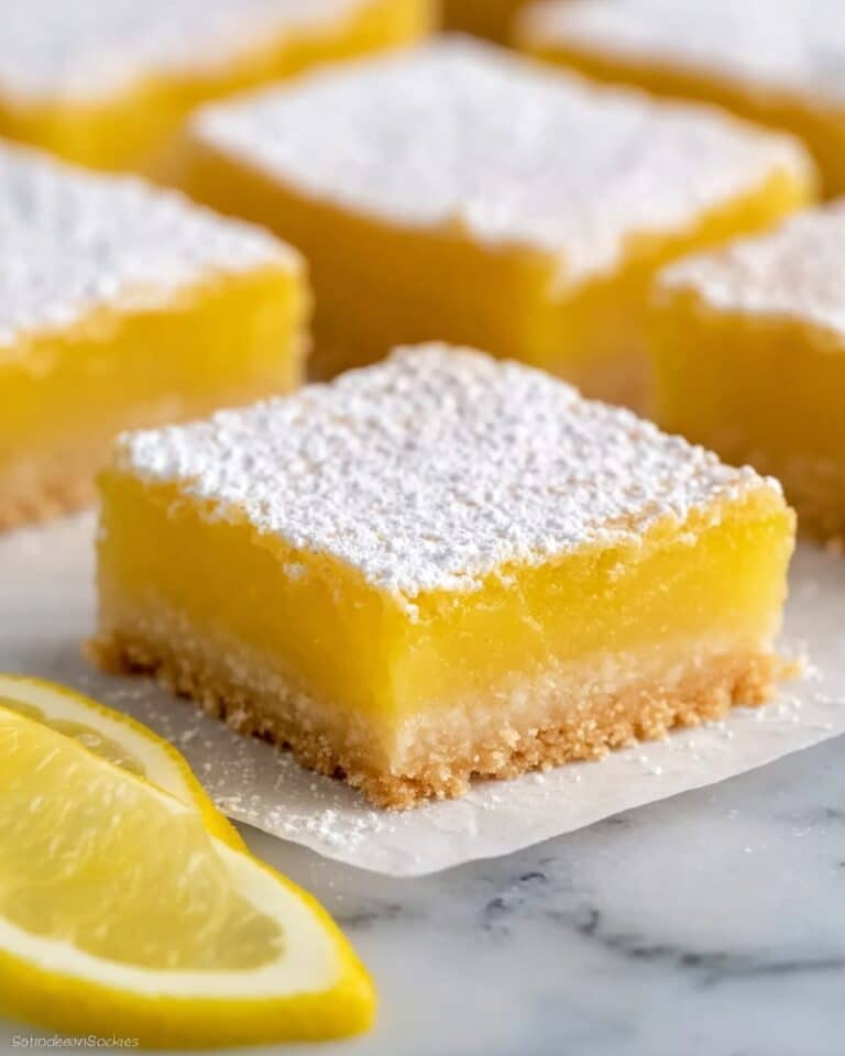 Lemon Bars Recipe
