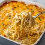 Creamy Chicken Spaghetti Casserole Recipe