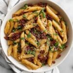 Sun Dried Tomato Pasta with Arugula and Parmesan Recipe