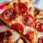Homemade 12-Inch Pizza Recipe with Cheese and Pepperoni Recipe