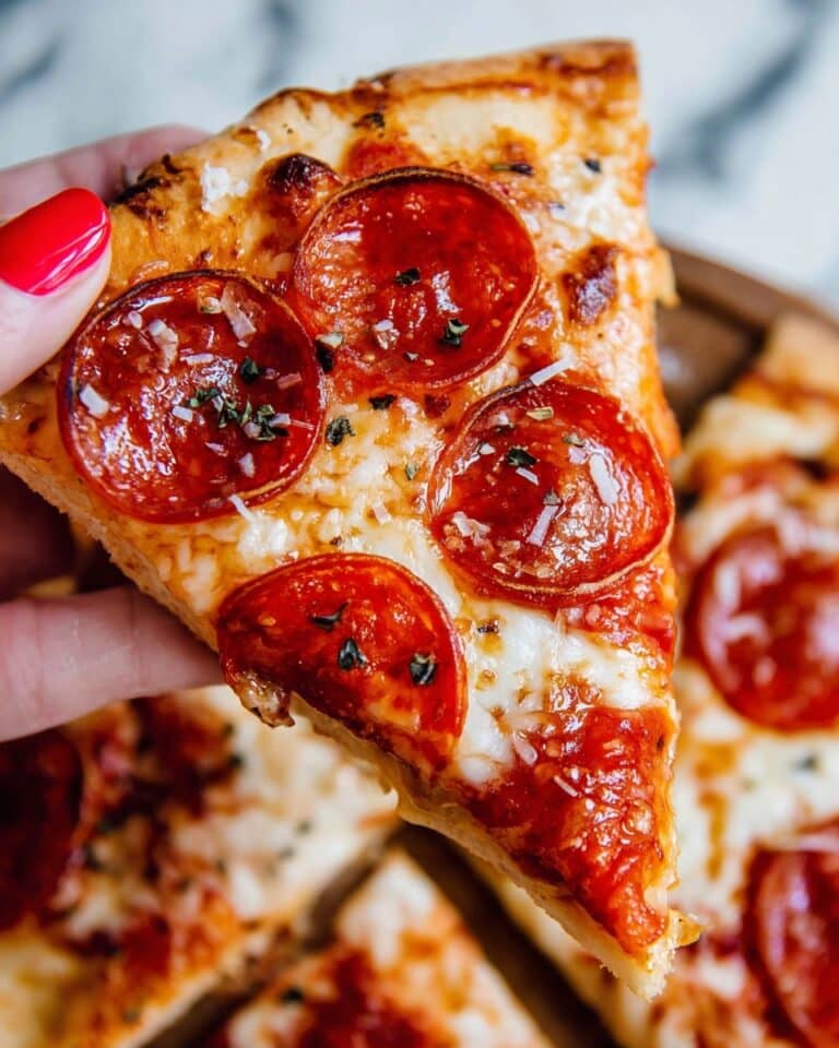 Homemade 12-Inch Pizza Recipe with Cheese and Pepperoni Recipe