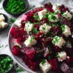 Beetroot and Feta Cheese Salad Recipe