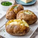 Oven Baked Russet Potatoes Recipe