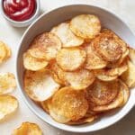 Oven Baked Potato Chips Recipe