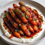 Harissa Roasted Carrots with Whipped Feta Recipe