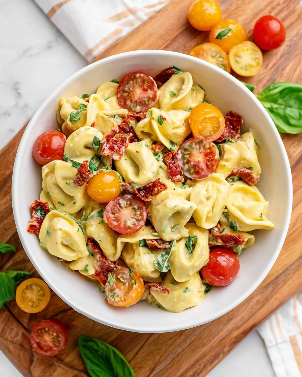 Pesto Tortellini Salad Recipe