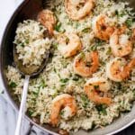 Garlic Butter Shrimp and Rice Recipe