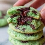 Mint Chocolate Chip Cookies Recipe