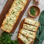 Cheesy Garlic Bread Recipe