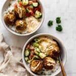 Easy Baked Falafel Bowls Recipe