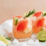 Easy Grapefruit Mocktail (Paloma Mocktail) Recipe