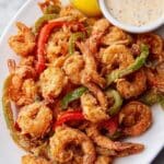 Shrimp Fritto Misto with Spicy Ranch Dipping Sauce Recipe