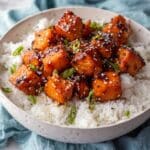 Honey Garlic Salmon Bites Recipe