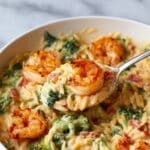 Prawn Orzo with Sun-Dried Tomatoes Recipe