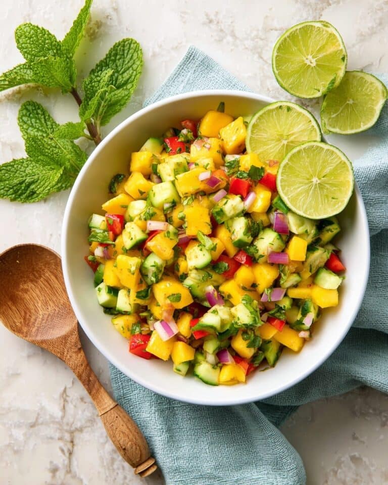 Fresh Mango Salad with Avocado Recipe