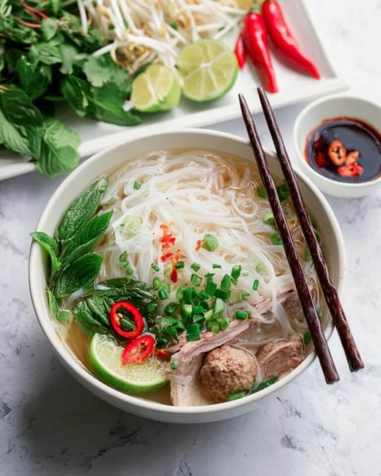 Instant Pot Vietnamese Beef Pho Noodle Soup Recipe