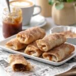 Homemade Air Fryer Cherry Cheesecake Egg Rolls Recipe