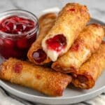 Cherry Cheesecake Egg Rolls Recipe