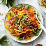 Bright and Juicy Mango Salad with Fresh Herbs and Toasted Peanuts Recipe