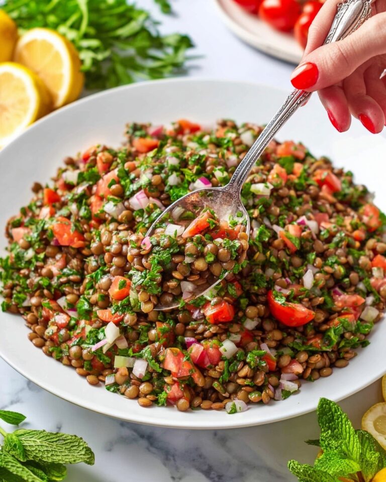 Lentil Tabbouleh Recipe