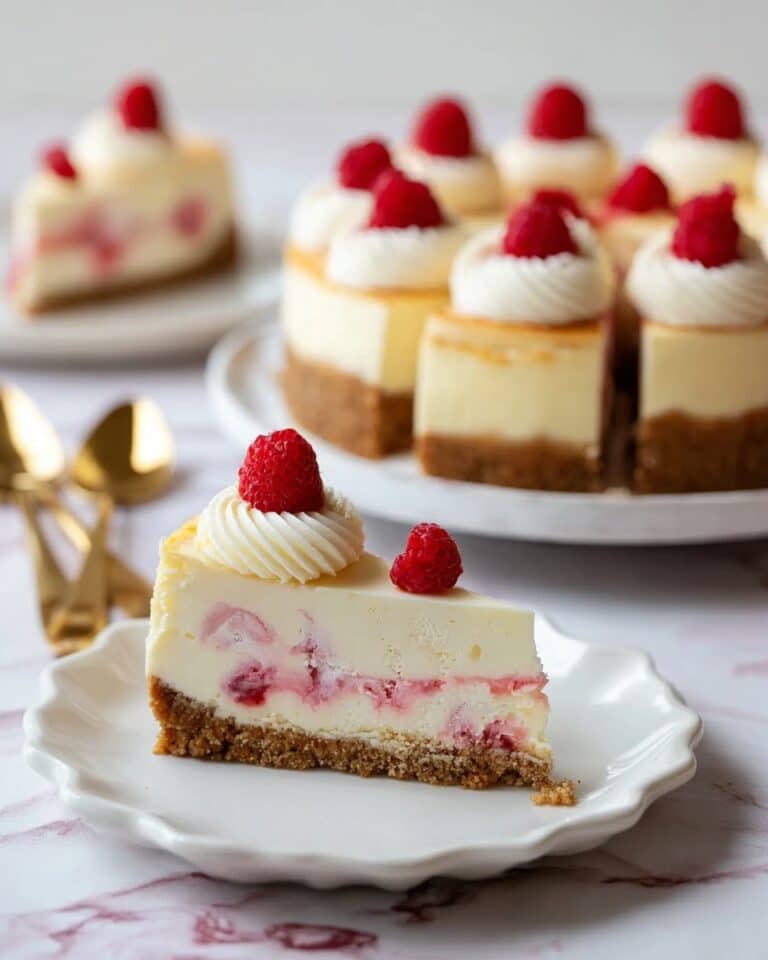 White Chocolate Raspberry Cheesecake Recipe