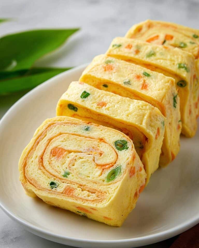 Gyeran Mari (Korean Rolled Omelette) Recipe
