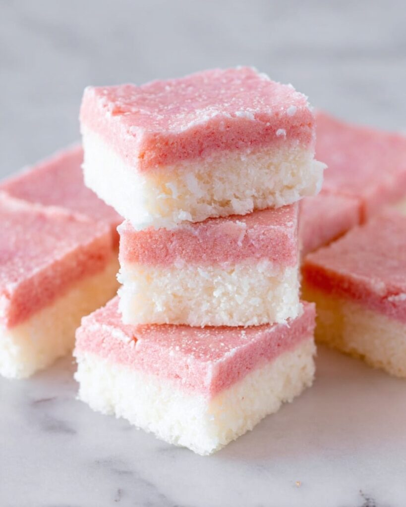 Easy Coconut Ice Recipe
