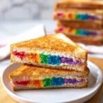 Rainbow Grilled Cheese Recipe