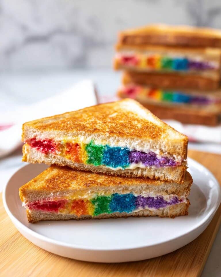 Rainbow Grilled Cheese Recipe