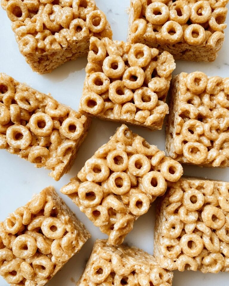 Peanut Butter Cheerio Bars Recipe