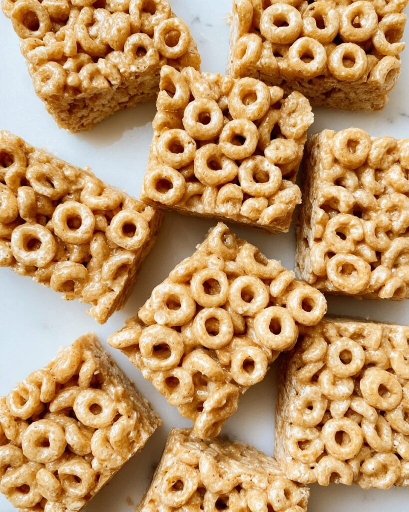 Peanut Butter Cheerio Bars Recipe