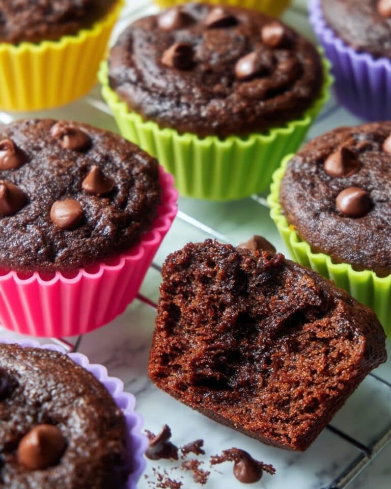 Veggie Chocolate Muffins Recipe