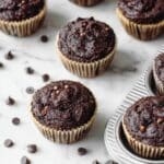 Veggie-Loaded Chocolate Lentil Muffins Recipe