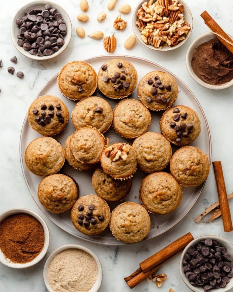 Mini Banana Muffins Recipe