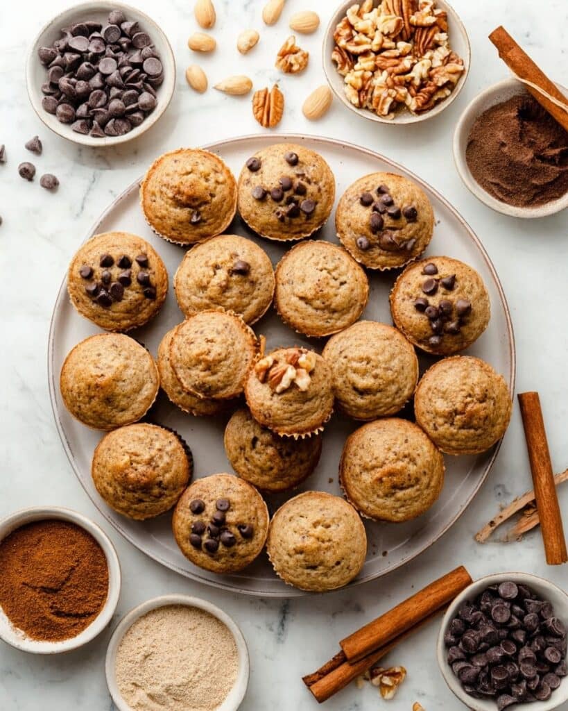 Mini Banana Muffins Recipe