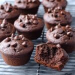 Chocolate Protein Muffins (With Veggies!) Recipe