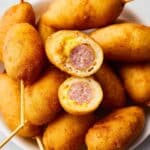 Homemade Mini Corndogs Recipe