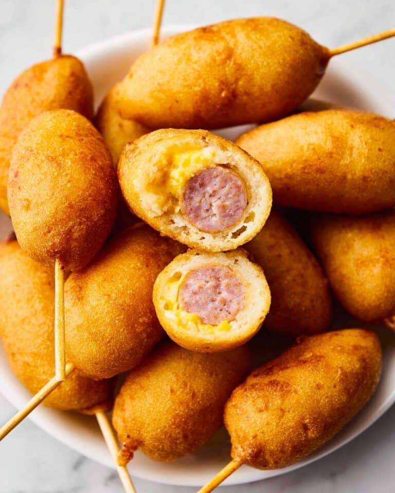 Homemade Mini Corndogs Recipe