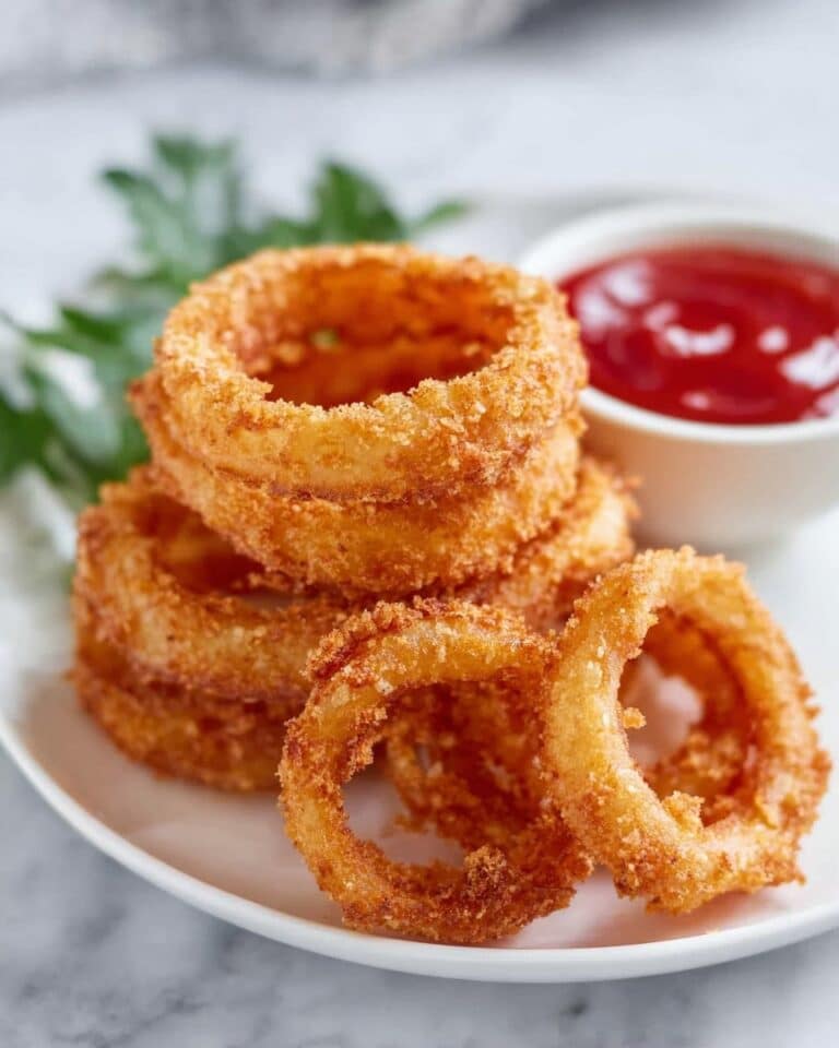 Homemade Fried Onion Rings Recipe