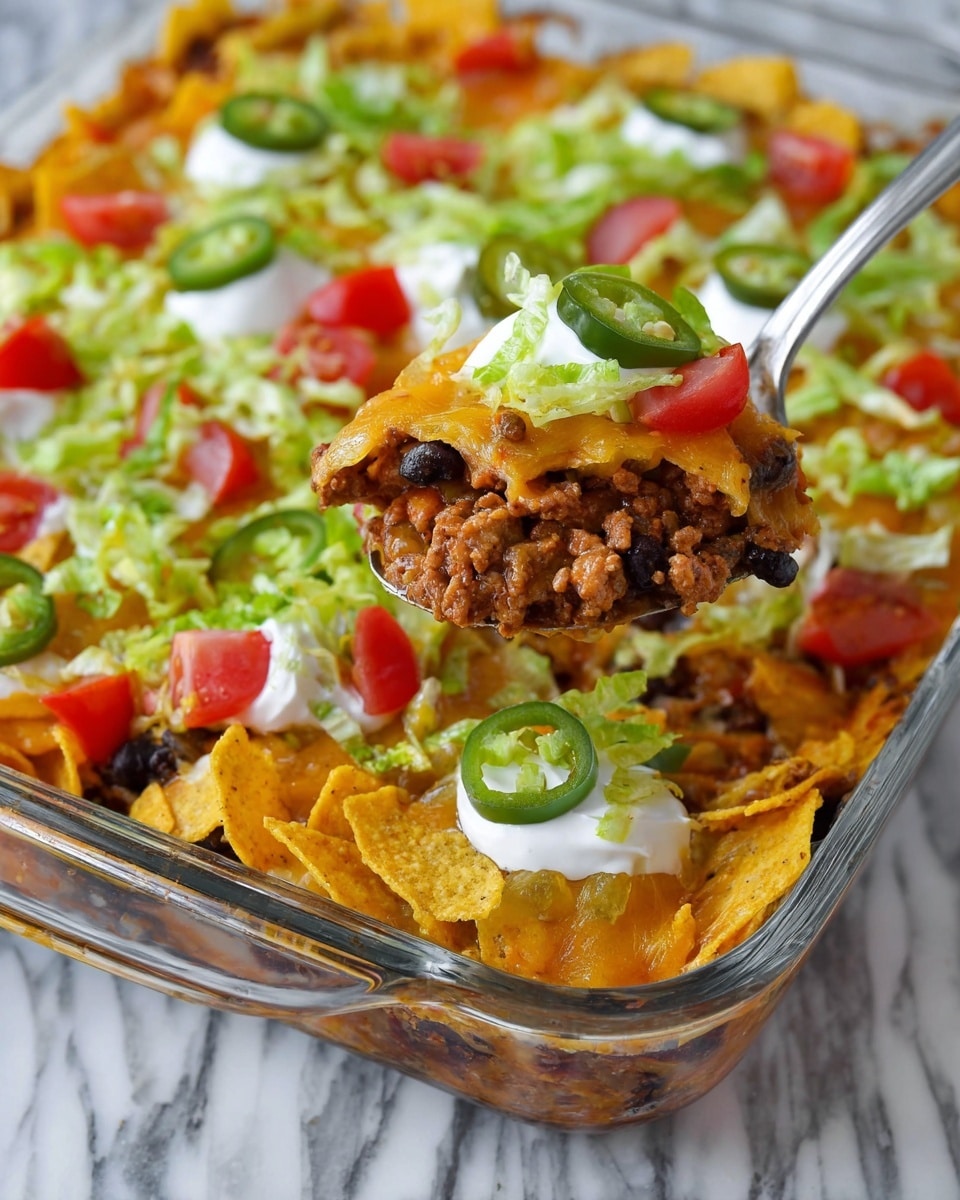 Walking Taco Casserole Recipe