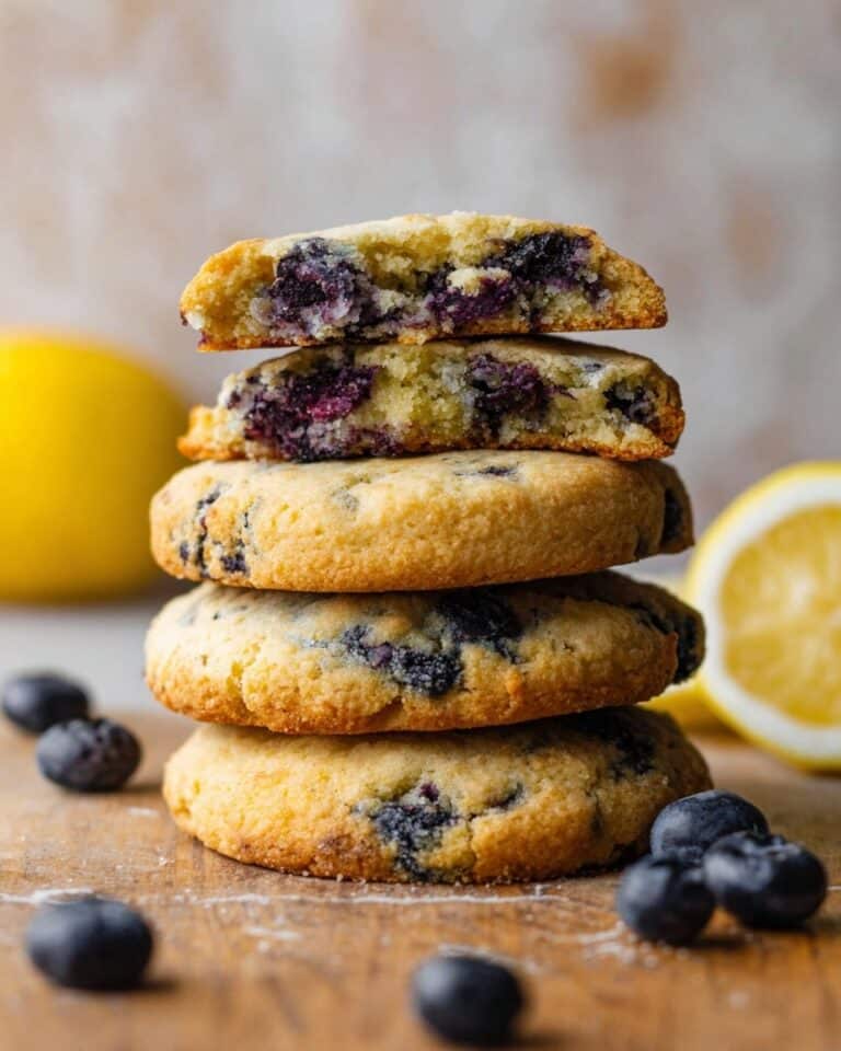 Lemon Blueberry Cookies