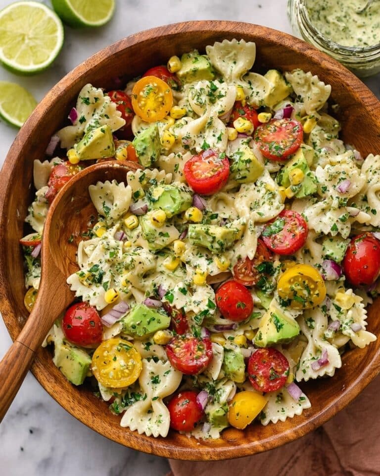 Cilantro Lime Pasta Salad Recipe