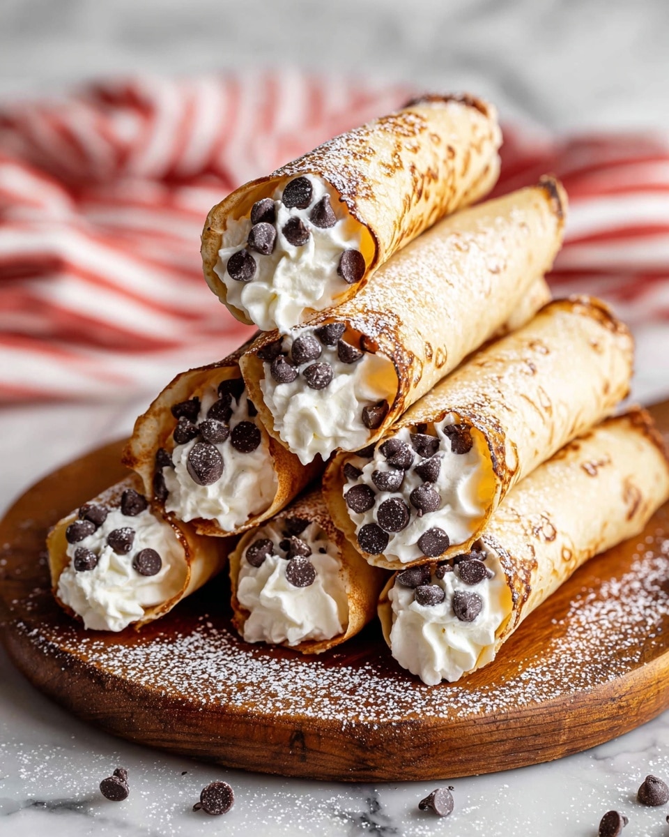 Homemade Cannolis Recipe