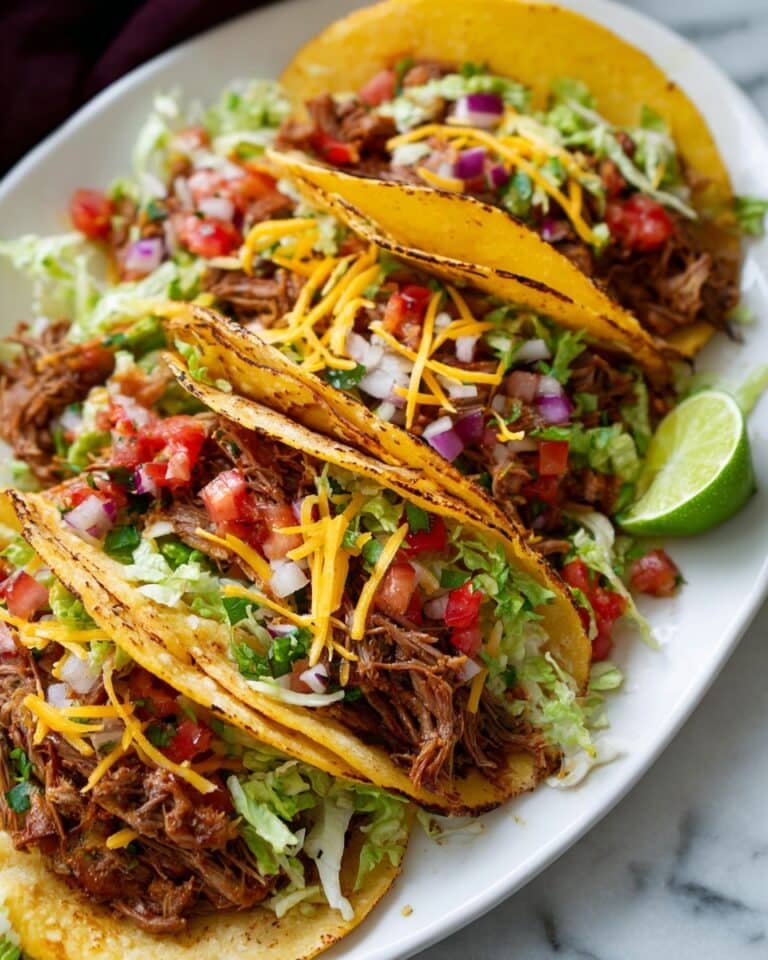 Shredded Beef Tacos Recipe