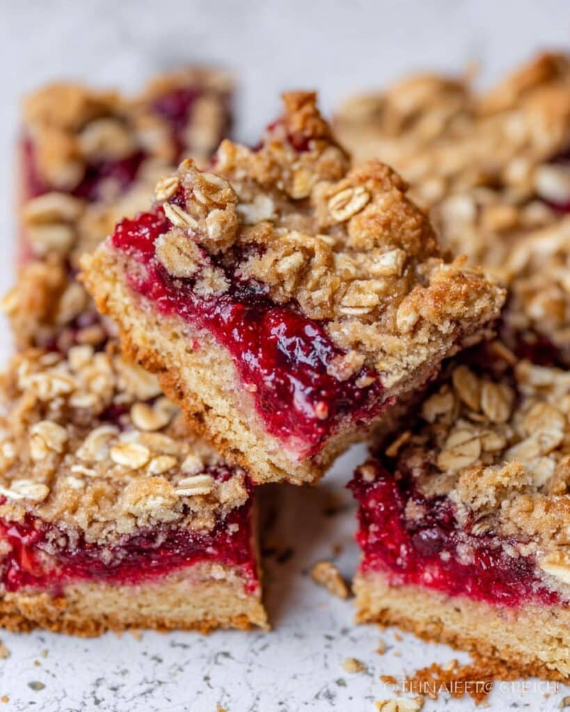 Cranberry Coffee Cake with Oat Crumble Recipe