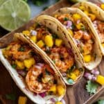 Spicy Shrimp Tacos with Mango Salsa Recipe